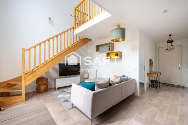Un duplex entre appartement et maison