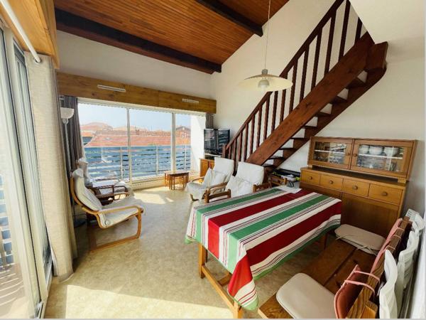 Appartement de deux chambres avec place de parking, en bord de mer à Biscarrosse