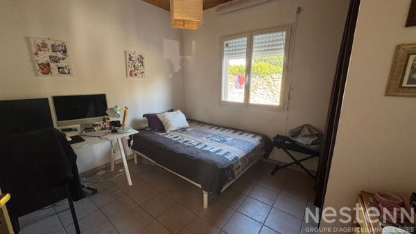 SAINT-PIERRE-QUIBERON - Vente maison de plain-pied avec 3 chambres et garage