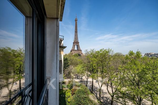 Superbe vue Champs de mars