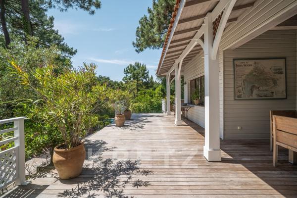 Villa typique du bassin d’Arcachon, cœur des Vallons du Ferret