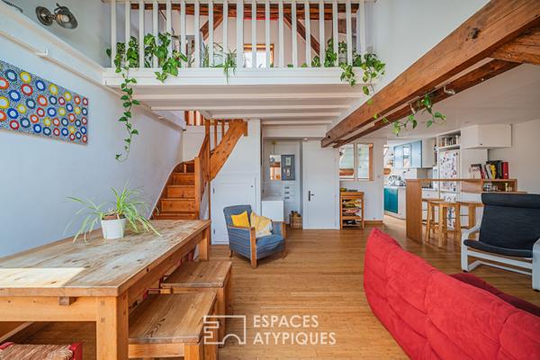 Appartement en dernier étage quartier Championnet