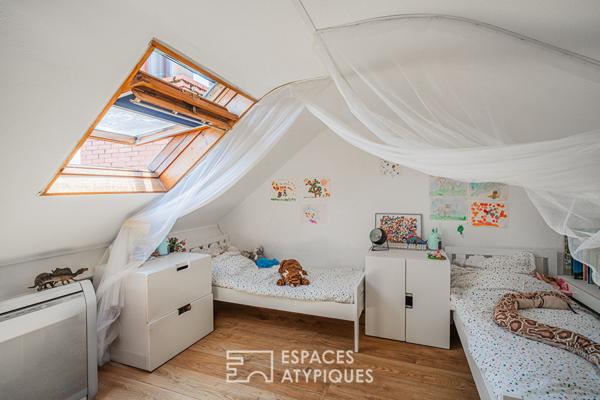 Appartement en dernier étage quartier Championnet