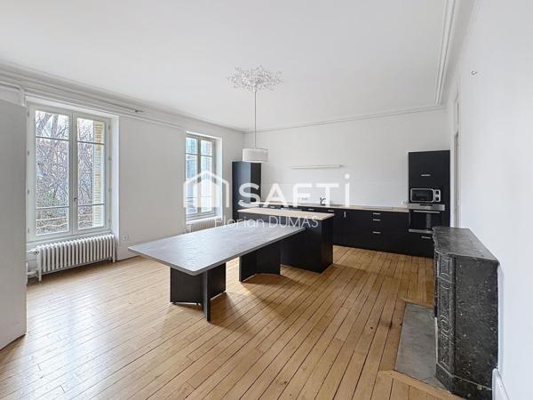 Bel appartement type haussmannien 198 m²