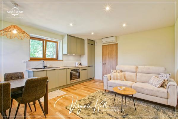 LE CALME ABSOLU - À louer appartement T2 53,24 m² - Meublé - Terrasse - Garage - WANGENBOURG ENGENTHAL (67)