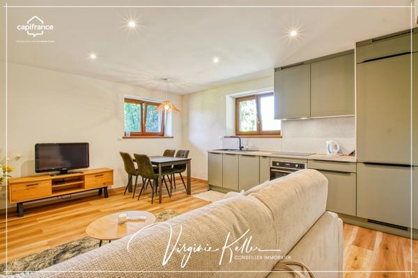 LE CALME ABSOLU - À louer appartement T2 53,24 m² - Meublé - Terrasse - Garage - WANGENBOURG ENGENTHAL (67)