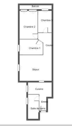 Centre-ville Nuits-Saint-Georges – Appartement T4 avec balcon