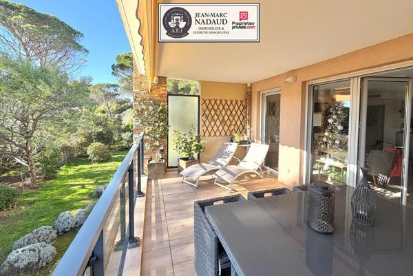Appartement  Saint-Raphaël-Valescure, 3 pièces, Terrasse sud, garage, piscine