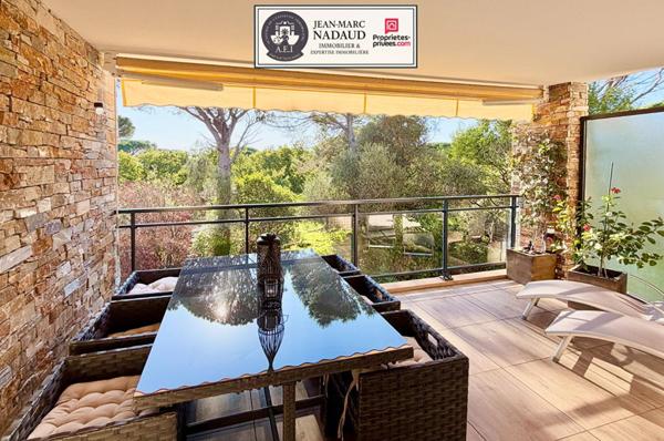 Appartement  Saint-Raphaël-Valescure, 3 pièces, Terrasse sud, garage, piscine