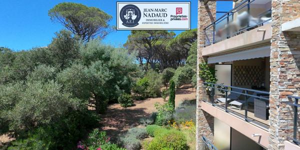 Appartement  Saint-Raphaël-Valescure, 3 pièces, Terrasse sud, garage, piscine