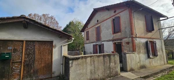 Maison 80m2 - 4 pièces - Garage - Terrain 3094m2