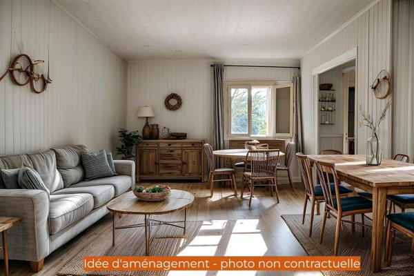 Maison 80m2 - 4 pièces - Garage - Terrain 3094m2