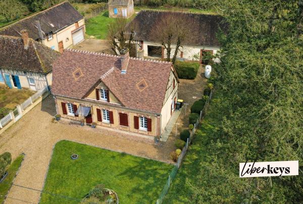Maison 4 chambres - Jardin et dépendances – La Guéroulde, à 2 min de Breteuil-sur-Iton