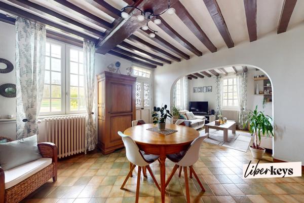 Maison 4 chambres - Jardin et dépendances – La Guéroulde, à 2 min de Breteuil-sur-Iton