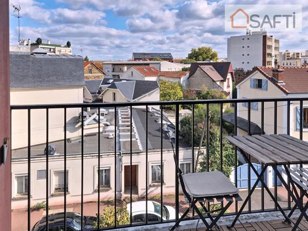 T3 avec balcon, au calme, proche Mairie