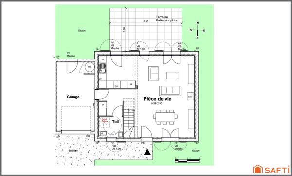 Belle-Île-en-Mer - Maison 4 pièces 91,35m2 sur une parcelle de 606m2