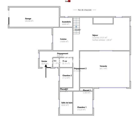 Maison 4 pièces - 190 m²