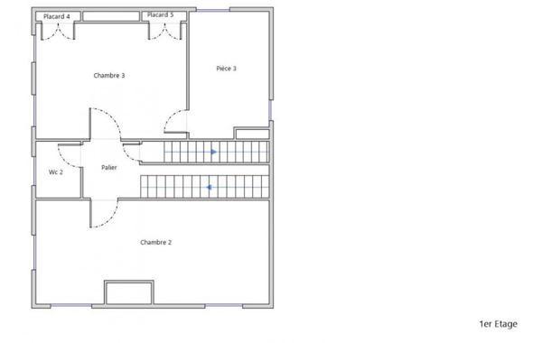 Maison familiale en coeur de bourg à 8kms de L' Aigle gare SNCF