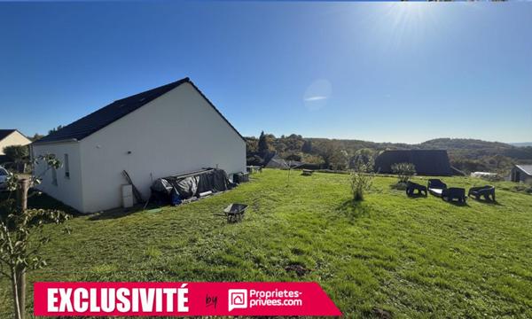 EXCLUSIVITÉ - MaisonT4  PLAIN-PIED 2018 avec jolie vue dégagée