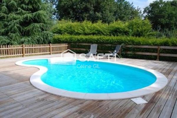 Maison avec gîte et appartement – piscine – proche Josselin