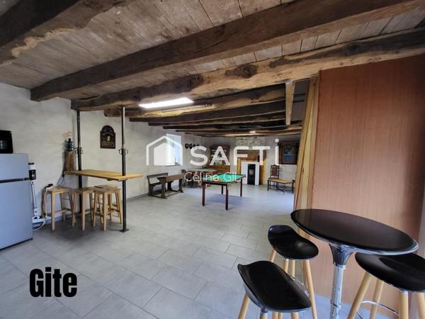 Maison avec gîte et appartement – piscine – proche Josselin