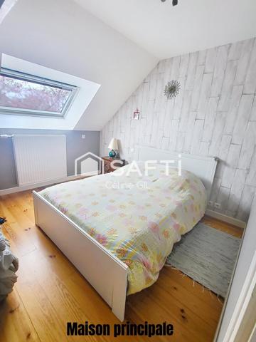 Maison avec gîte et appartement – piscine – proche Josselin