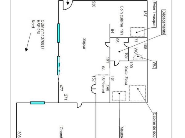 Location Appartement meublé 2 pièces 36.87 m² - 5 RUE DE LA PIE Rouen 76000