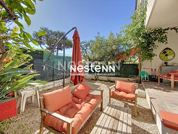 Rez de Jardin: 3P/4P 62 M2 - LE CANNET - Terrasse 30 m2