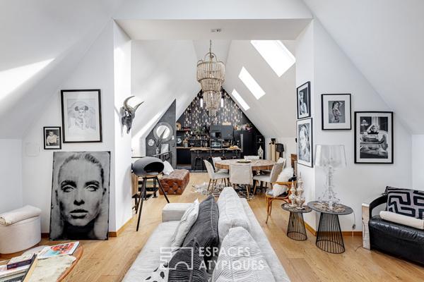 Loft dans un ancien corps de ferme