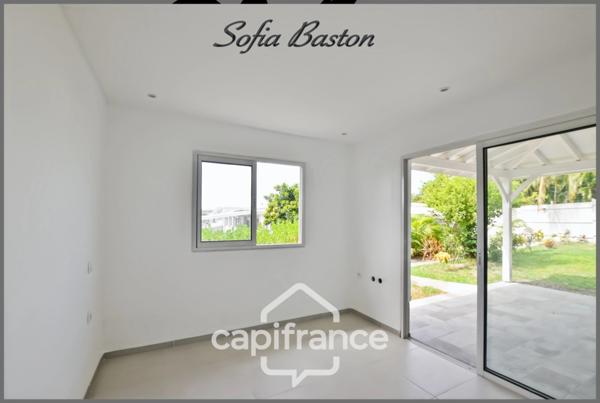 Maison T2 de plain-pied avec jardin privatif de 143 m², piscine et proche plage à vendre LE DIAMANT (972) Martinique