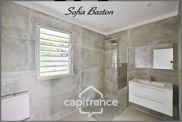 Maison T2 de plain-pied avec jardin privatif de 143 m², piscine et proche plage à vendre LE DIAMANT (972) Martinique