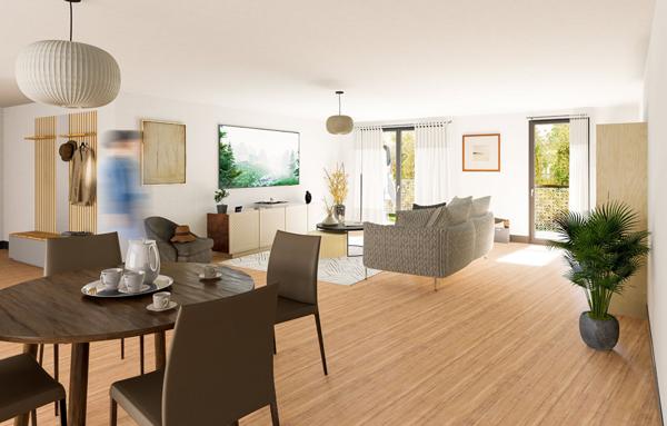 Appartement résidence NEUVE Caen 4 pièce(s) 84 m2