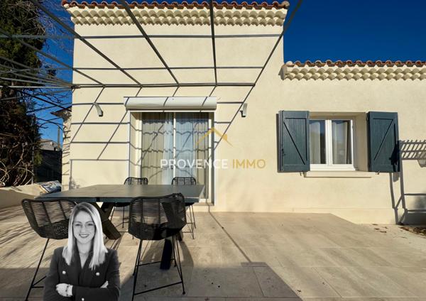 Pélissanne (13330) VILLA PLAIN PIED COCOONING, RÉNOVÉE EN 2024, PRESTATIONS DE QUALITÉ