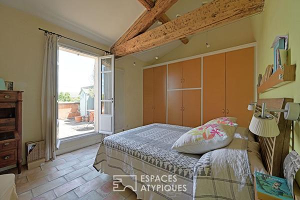 Appartement avec terrasse de 100 m² sans vis-à-vis, dernier étage, Quartier Feuchères