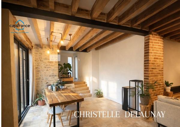 🏡 Maison de charme – 100 m² – Hyper centre de Laval – Cour & terrasse