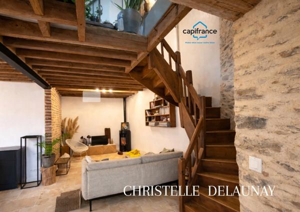 🏡 Maison de charme – 100 m² – Hyper centre de Laval – Cour & terrasse