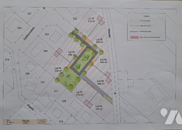 TRUN – Derniers terrains à bâtir viabilisés de 530 à 586 m² – À partir de 22 260 €