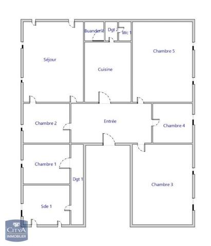 Vente appartement Alençon (61000) 7 pièces 154m²