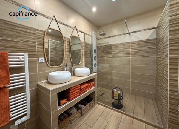 Lavaur centre, maison T4 90 m² avec garage, terrain 369 m²