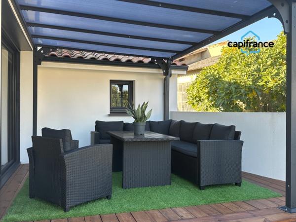 Lavaur centre, maison T4 90 m² avec garage, terrain 369 m²