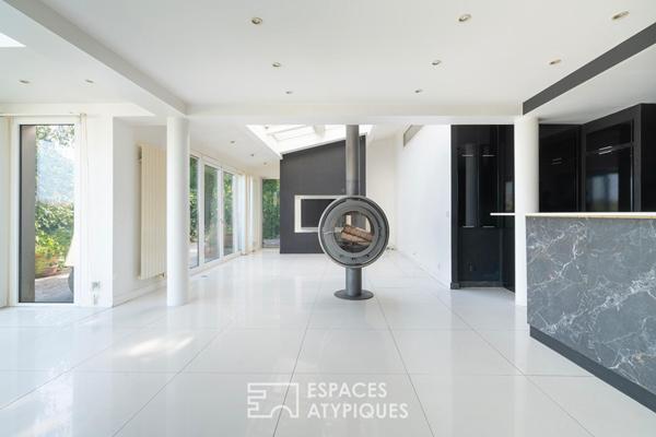 Maison d’architecte sur les bords de Marne