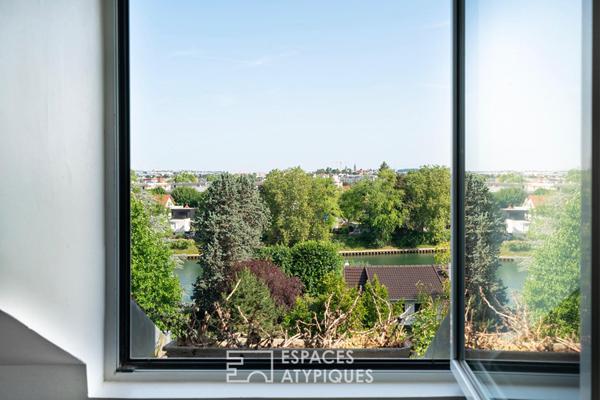 Maison d’architecte sur les bords de Marne
