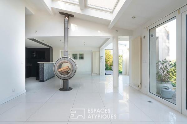 Maison d’architecte sur les bords de Marne