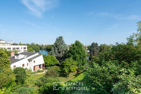 Maison d’architecte sur les bords de Marne
