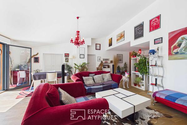 Attique d’exception avec terrasse panoramique et garage double