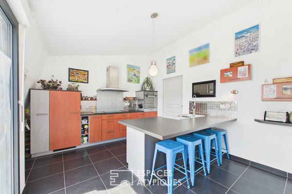 Attique d’exception avec terrasse panoramique et garage double