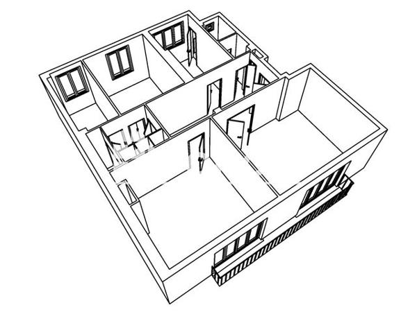 Location Appartement 3 pièces 78.4 m² - 40 RUE EMILE ZOLA Brest 29200