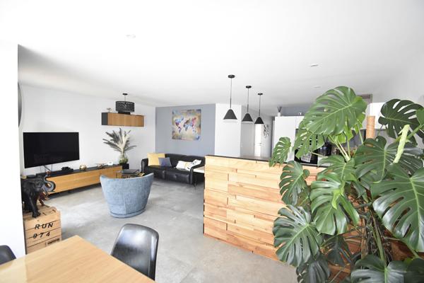 Maison Saint Herblain bourg, 3 chambres, garage, jardin