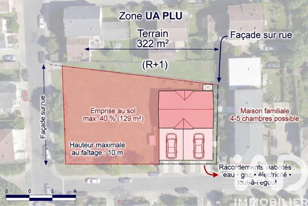 Terrain à vendre 322 m² Sarcelles