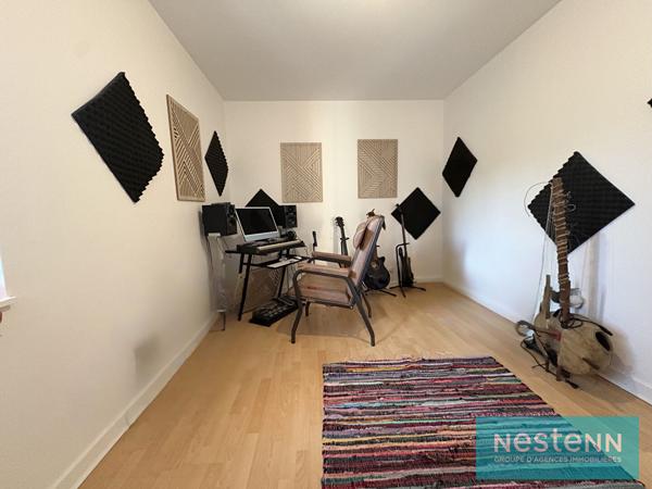 SPÉCIAL INVESTISSEUR - TRÉGUEUX - T3 LOUÉ AVEC COUR PRIVATIVE ET GARAGE